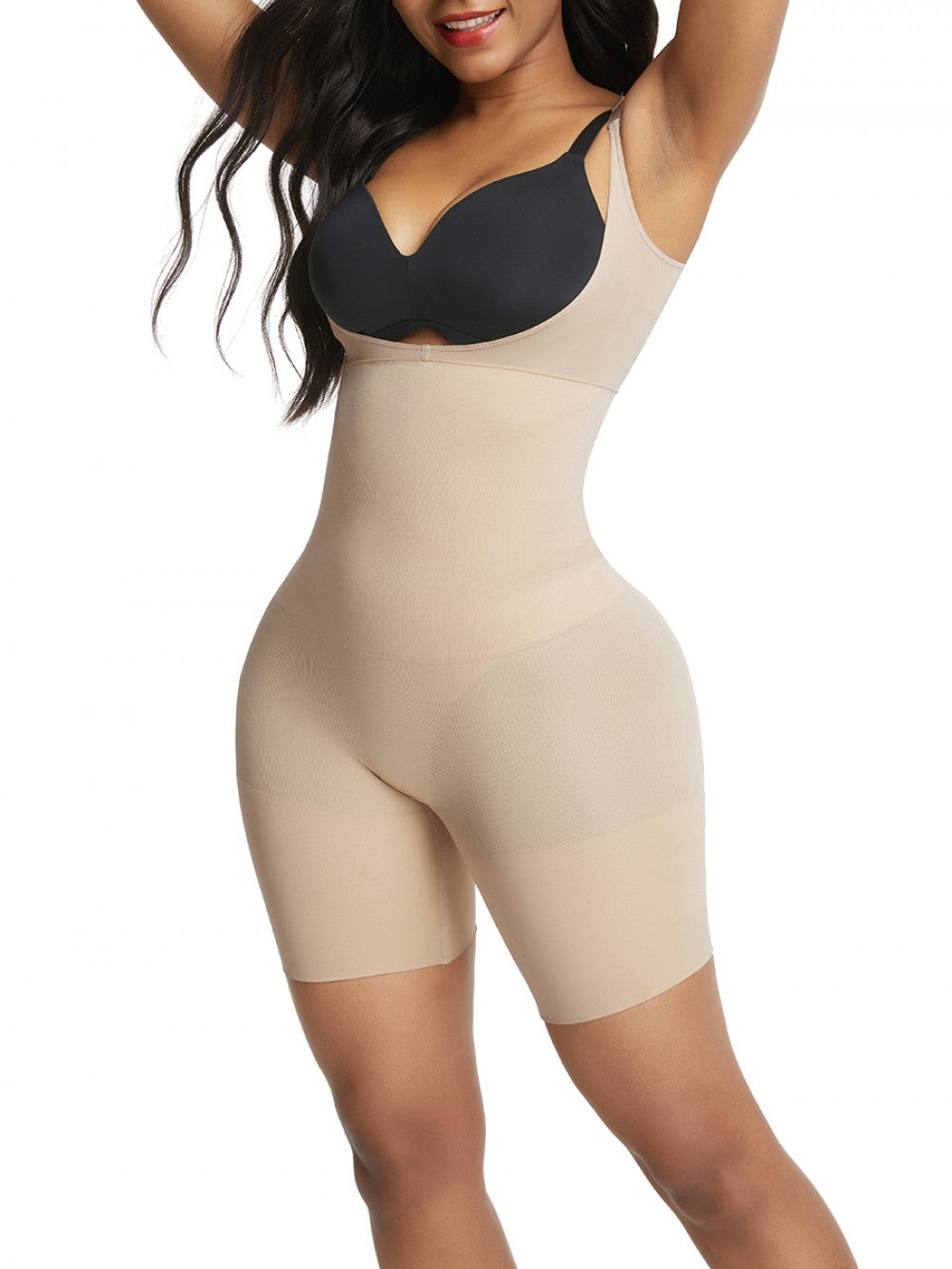 Thong Shapewear for Women Tummy Control Seamless Body Shaper High Waisted  Bodysuit Sexy Slimming Body Shaper Bodysuit