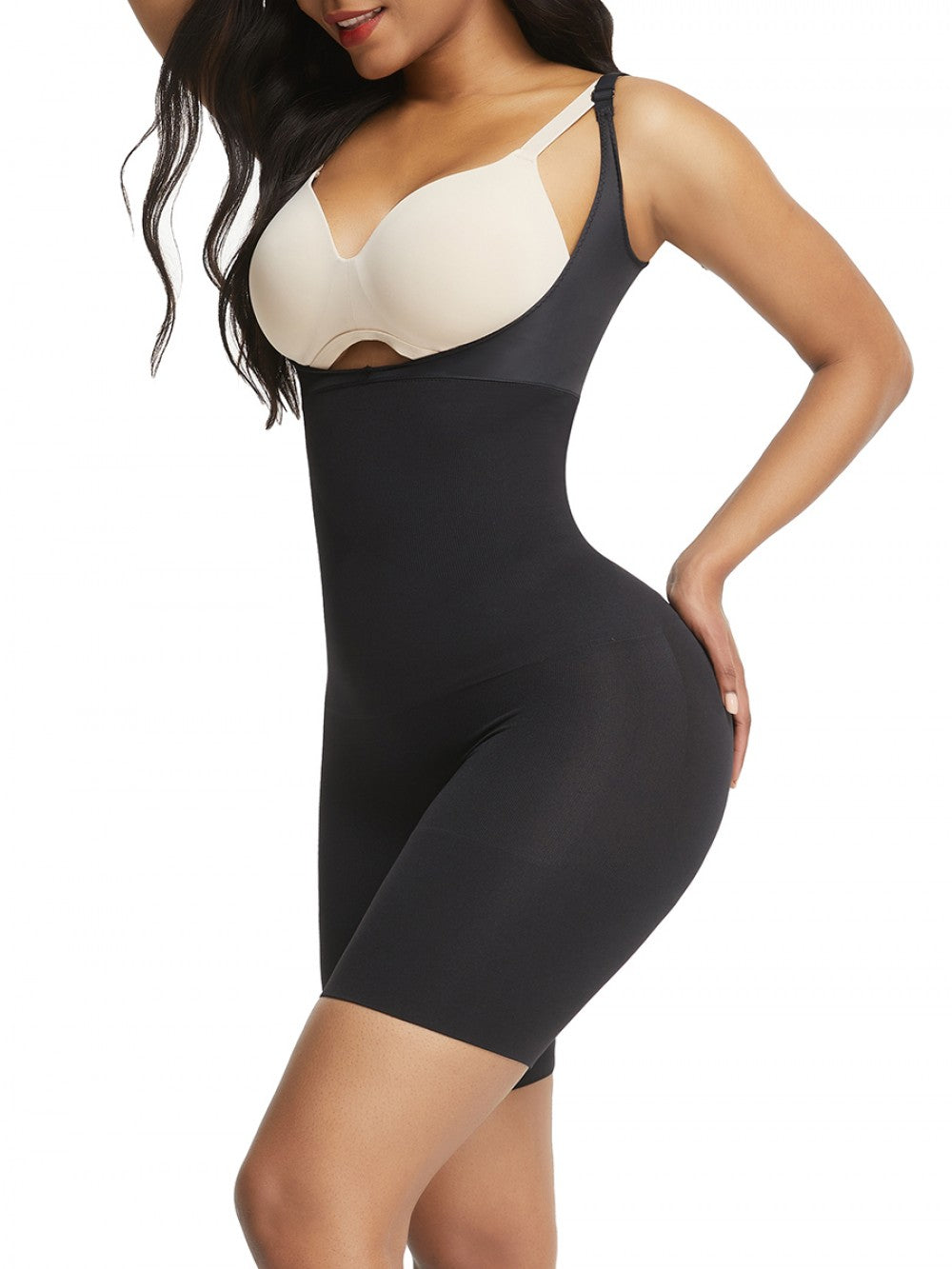 Pao Body Shapers- Seamless Shapewear Bodysuit Anti-Slip Slim Waist