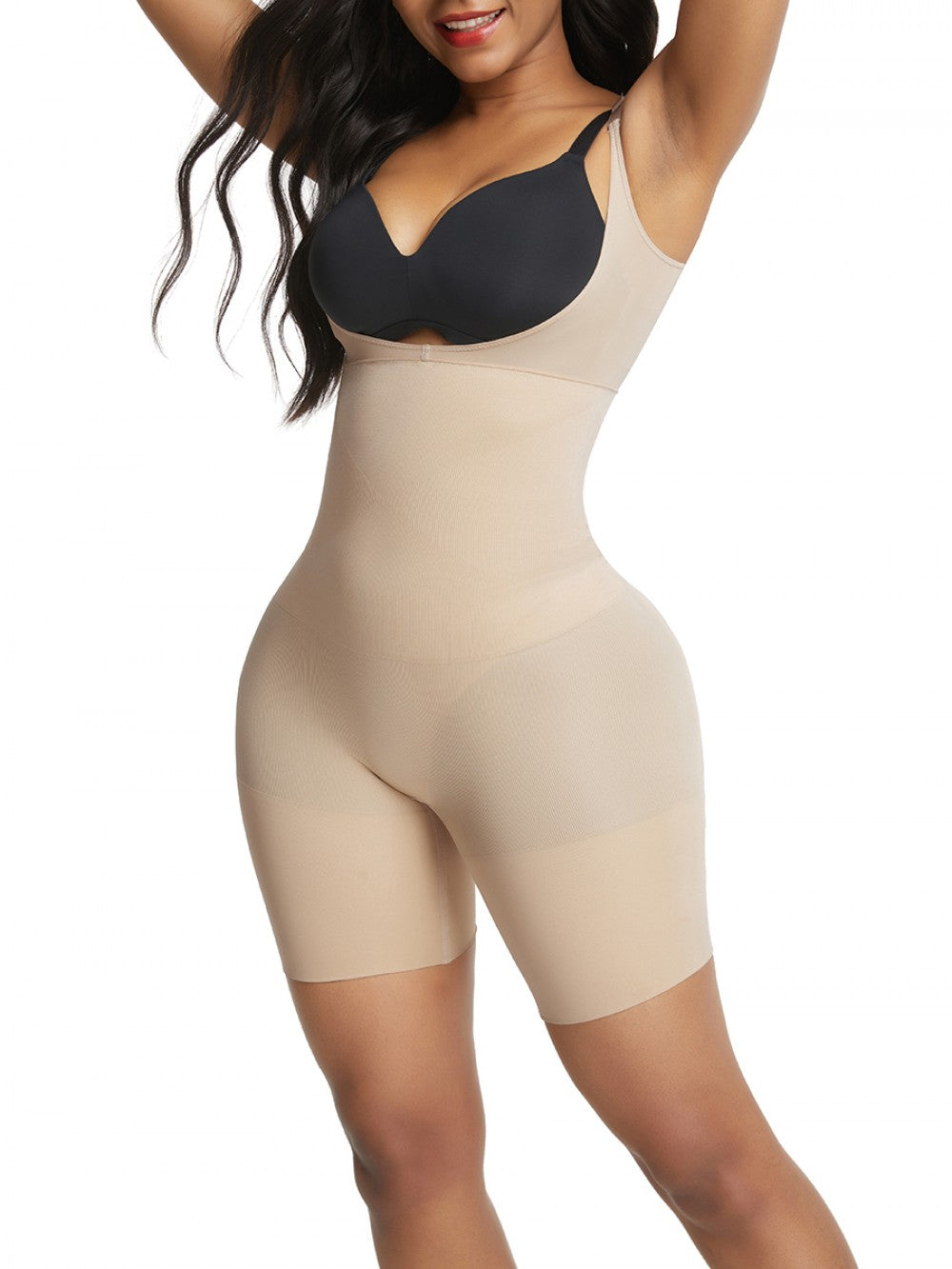 Pao Body Shapers- Seamless Shapewear Bodysuit Anti-Slip Slim Waist